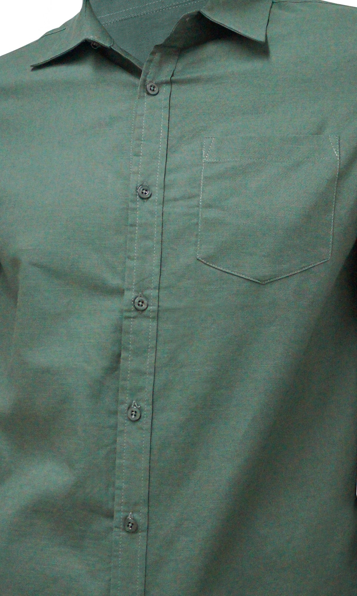 Camisa manga larga con bolsillo para caballero. MOD. BLS-008