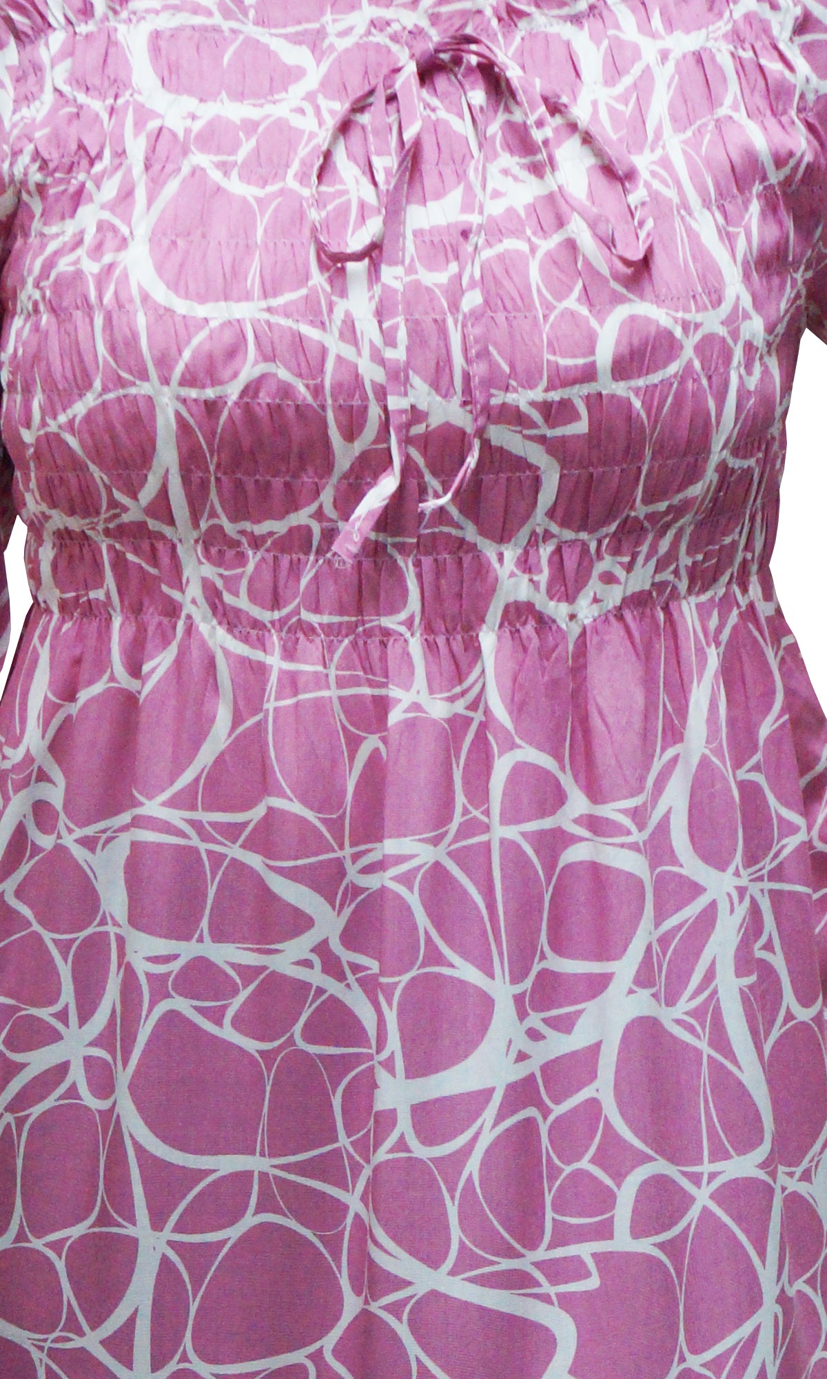Vestido largo estampado. MOD. BVS-016
