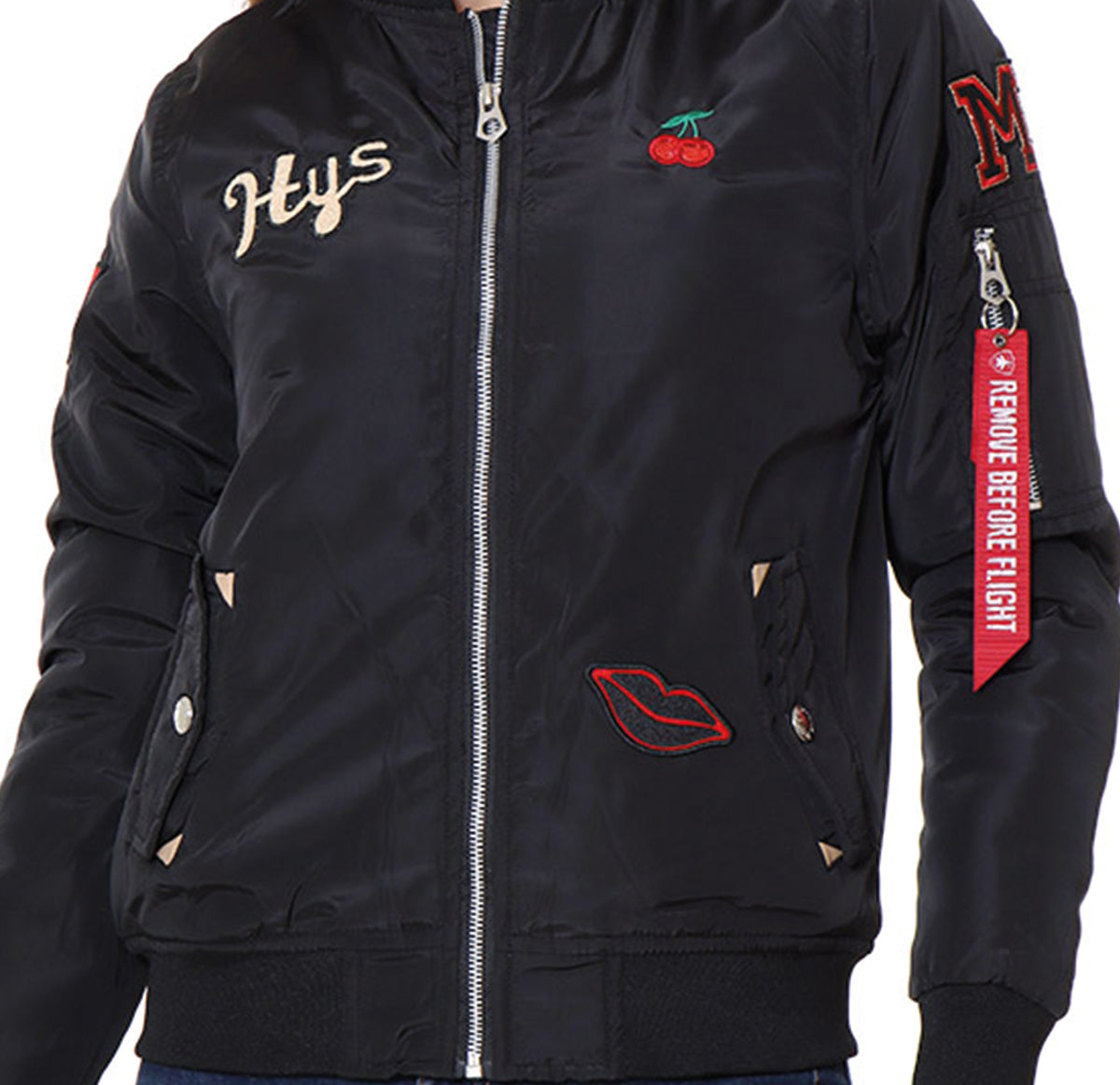Chamarra bomber. MOD. LBJ-001