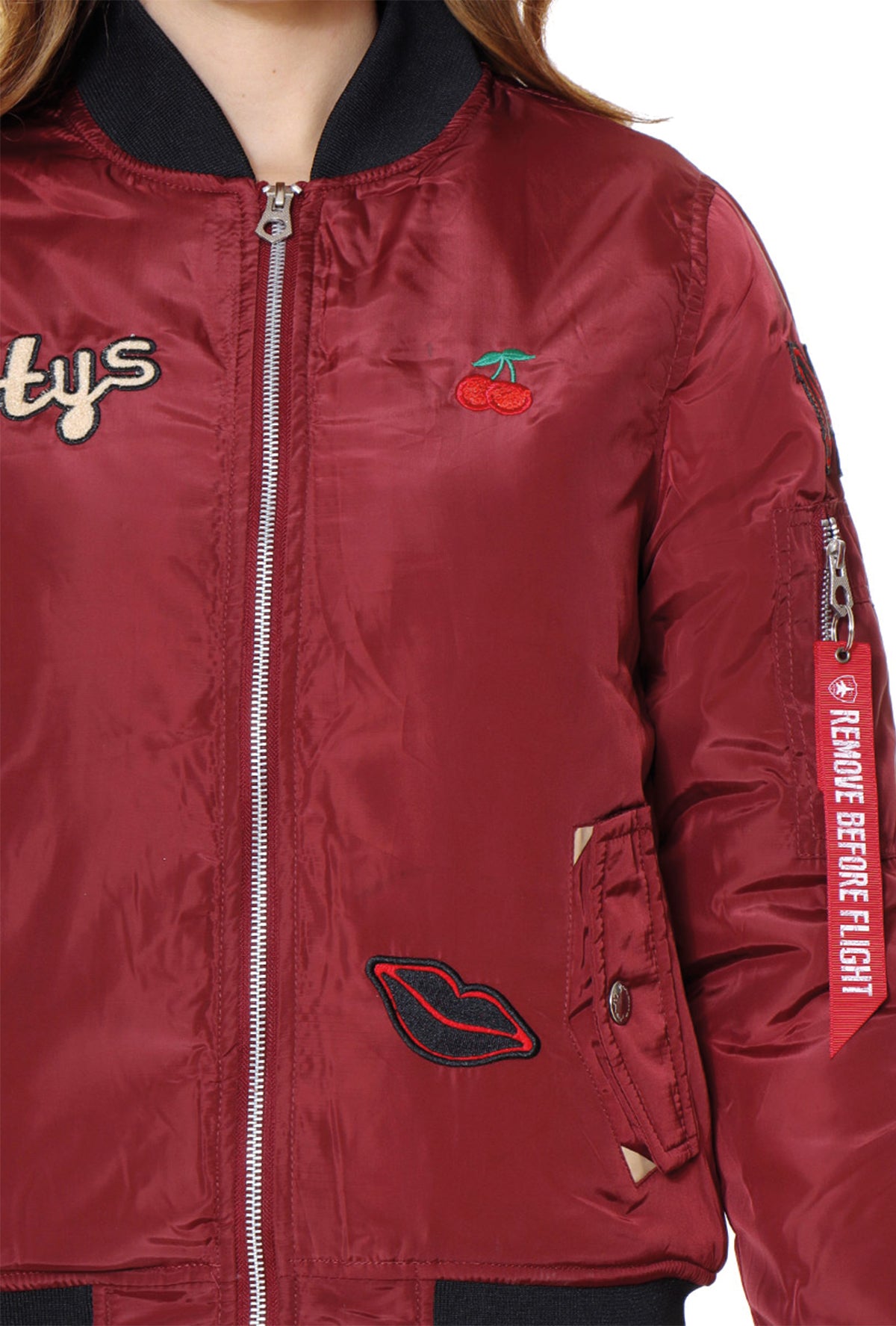 Chamarra bomber. MOD. LBJ-001