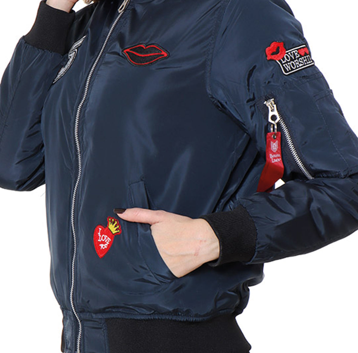 Chamarra bomber. MOD. LBJ-003
