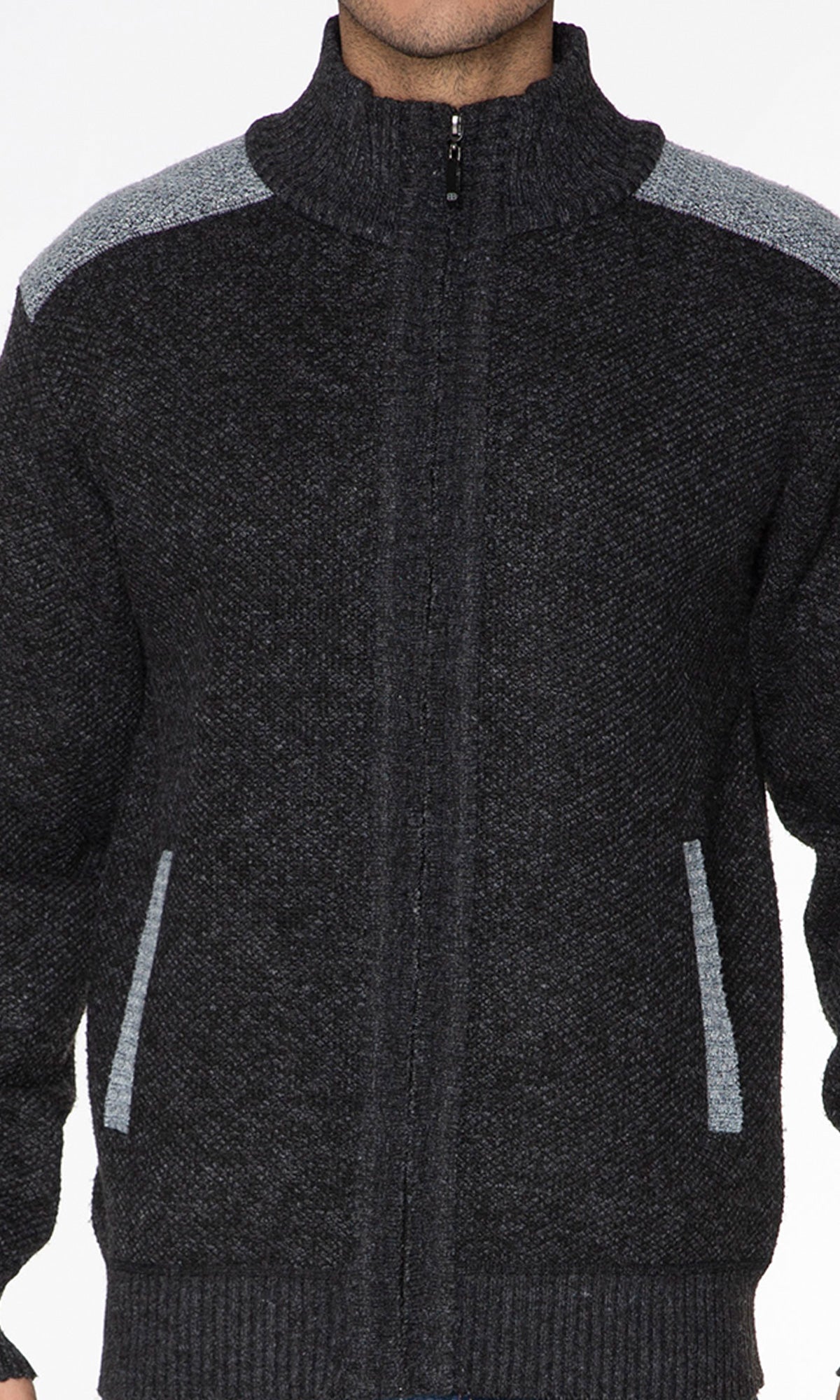 Suéter abierto con forro afelpado. MOD. BMF-011
