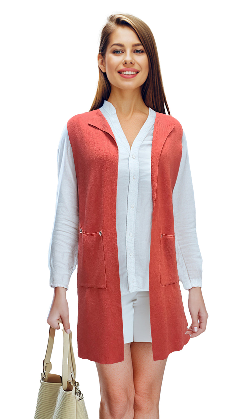 Ensamble sin mangas. MOD. BLE-026.
