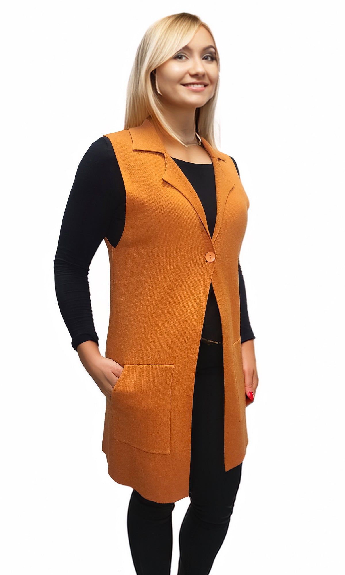 Ensamble sin mangas. MOD. BLE-028.