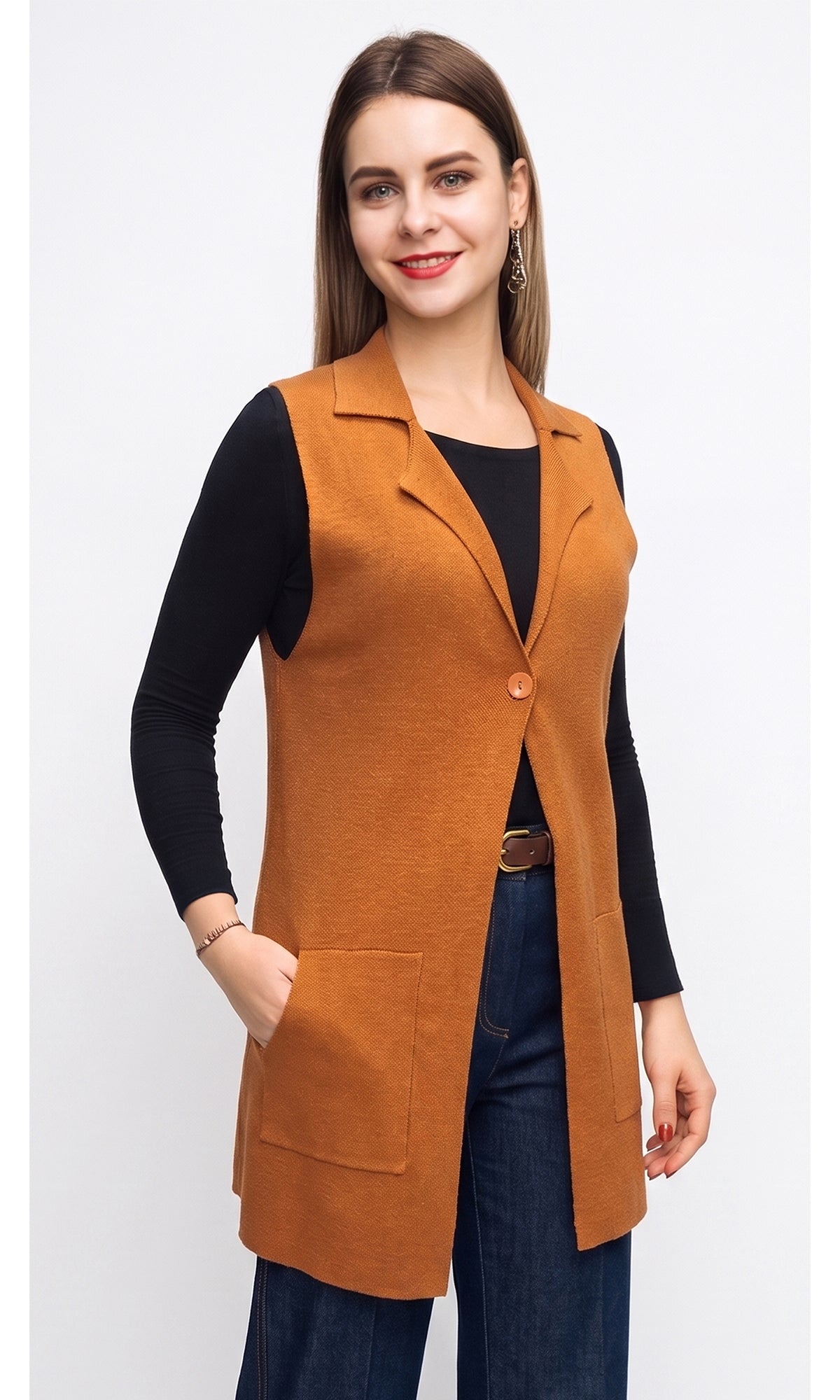 Ensamble sin mangas. MOD. BLE-028.