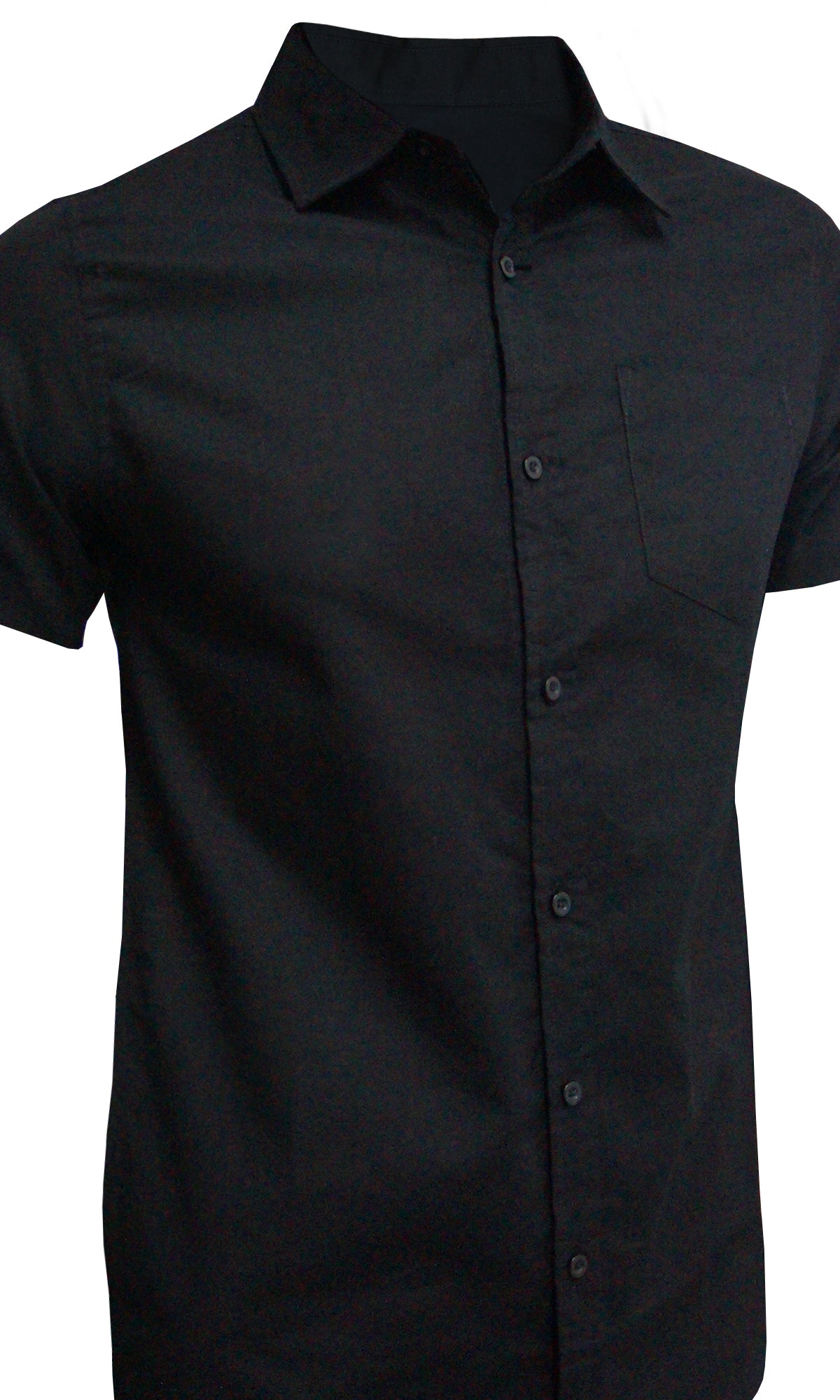 Camisa manga corta con bolsillo. MOD. BLS-007