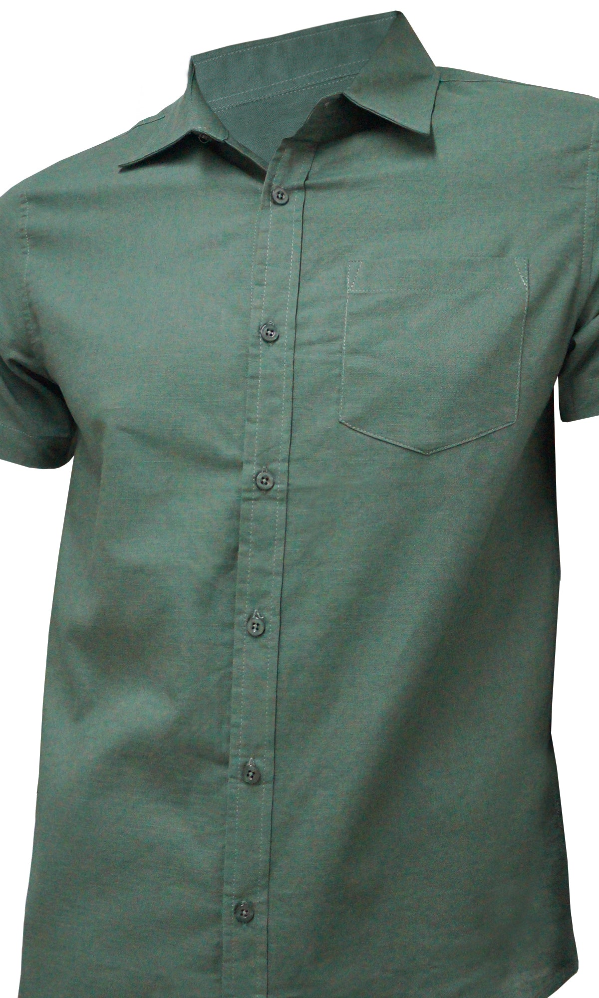 Camisa manga corta con bolsillo. MOD. BLS-007