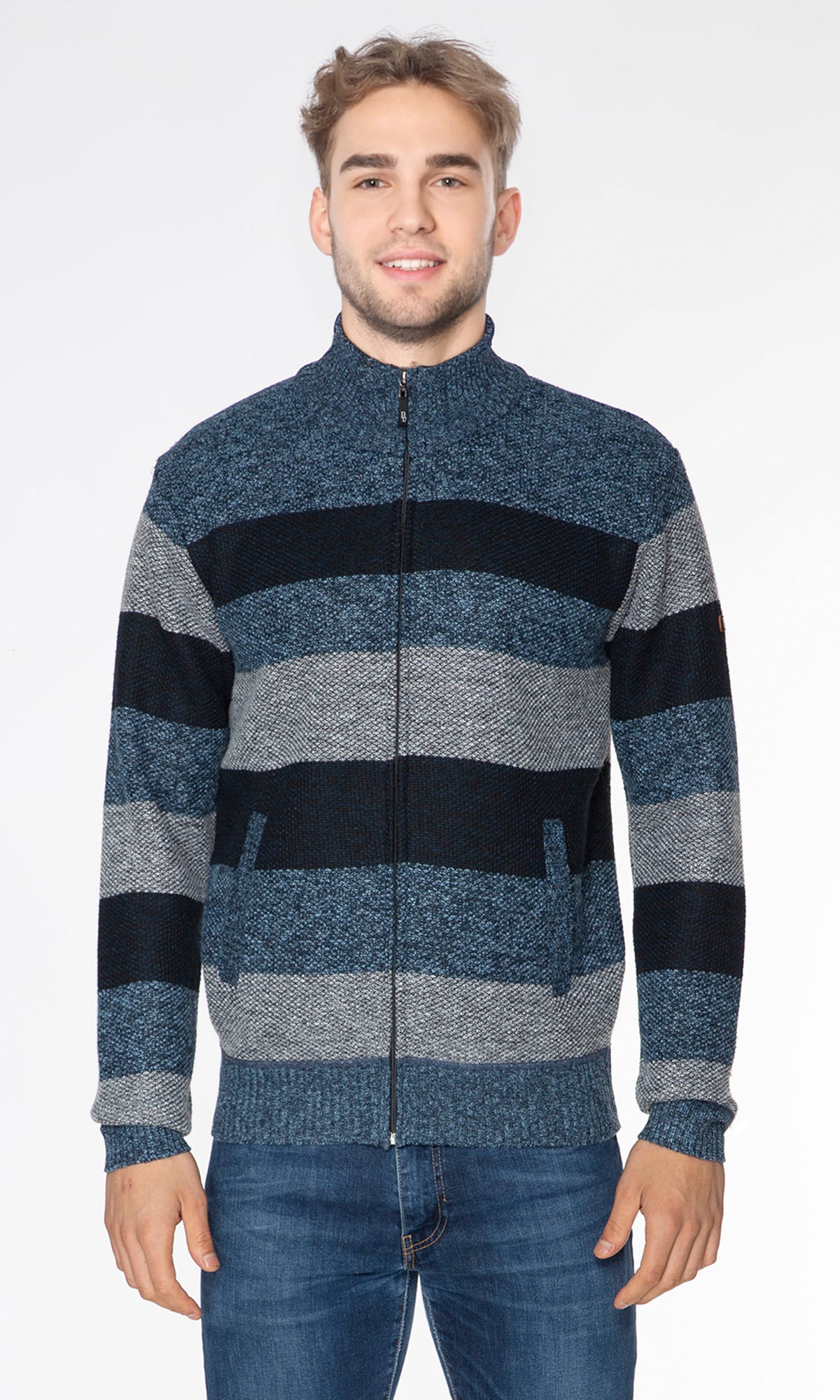 Suéter abierto con forro afelpado. BMF-021