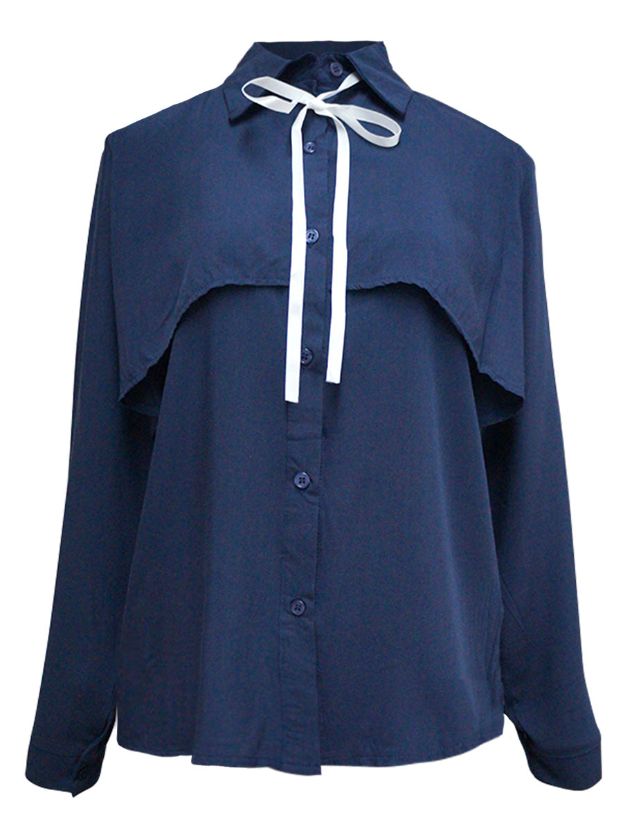 Blusa abierta manga larga. MOD. BR-007