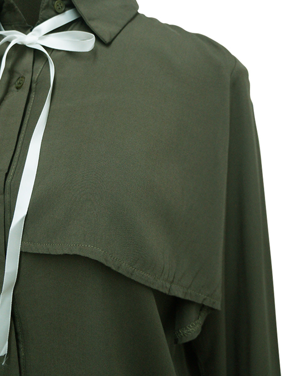 Blusa abierta manga larga. MOD. BR-007