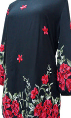 Blusa cuello redondo manga larga. MOD. BR-075