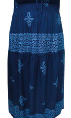 Vestido largo estampado. MOD. BVCW-049