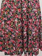 Vestido 3/4 cuello mock. MOD. BVW-064