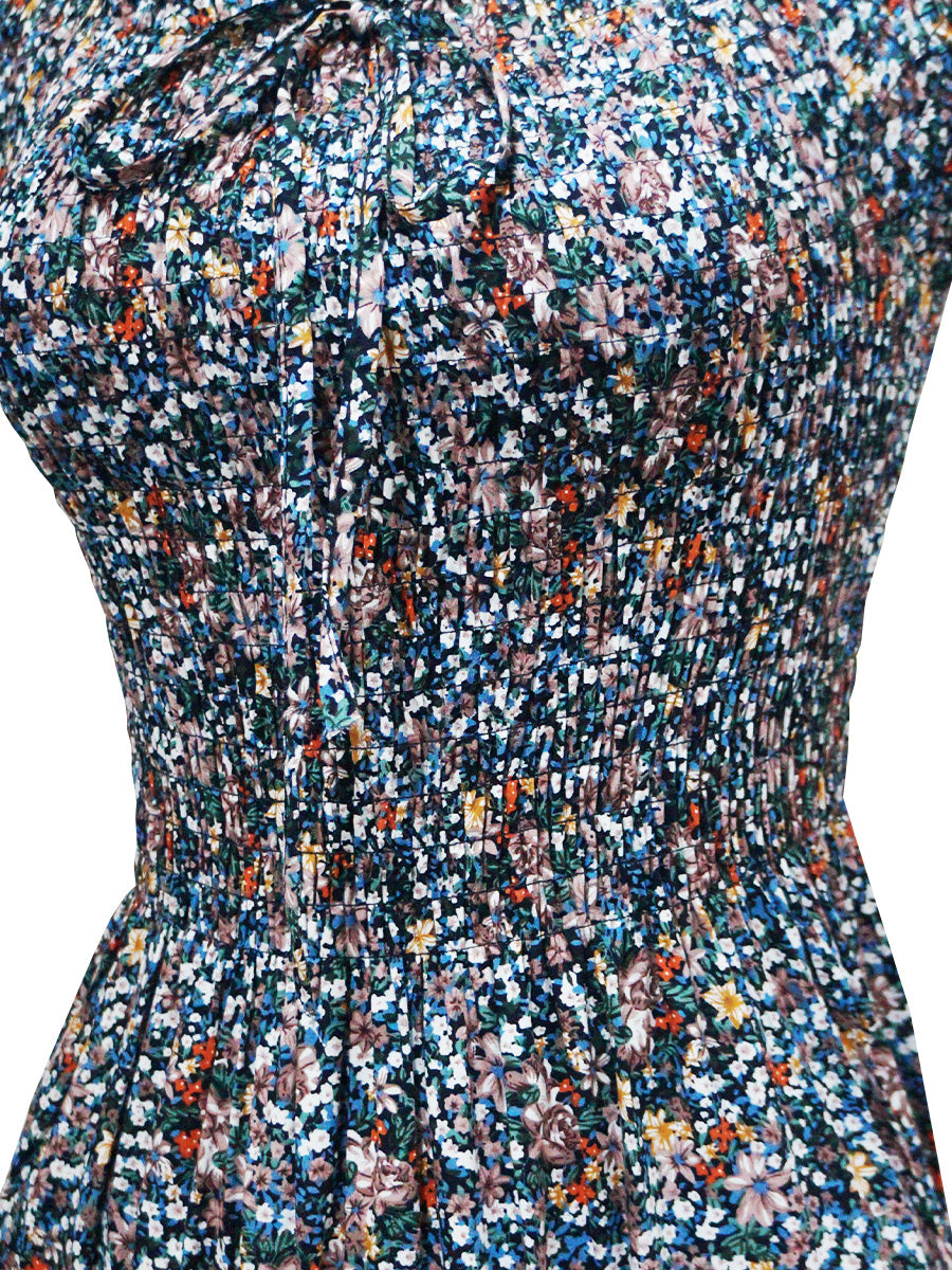 Vestido corto estampado. MOD. BVW-067