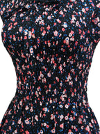 Vestido corto estampado. MOD. BVW-069
