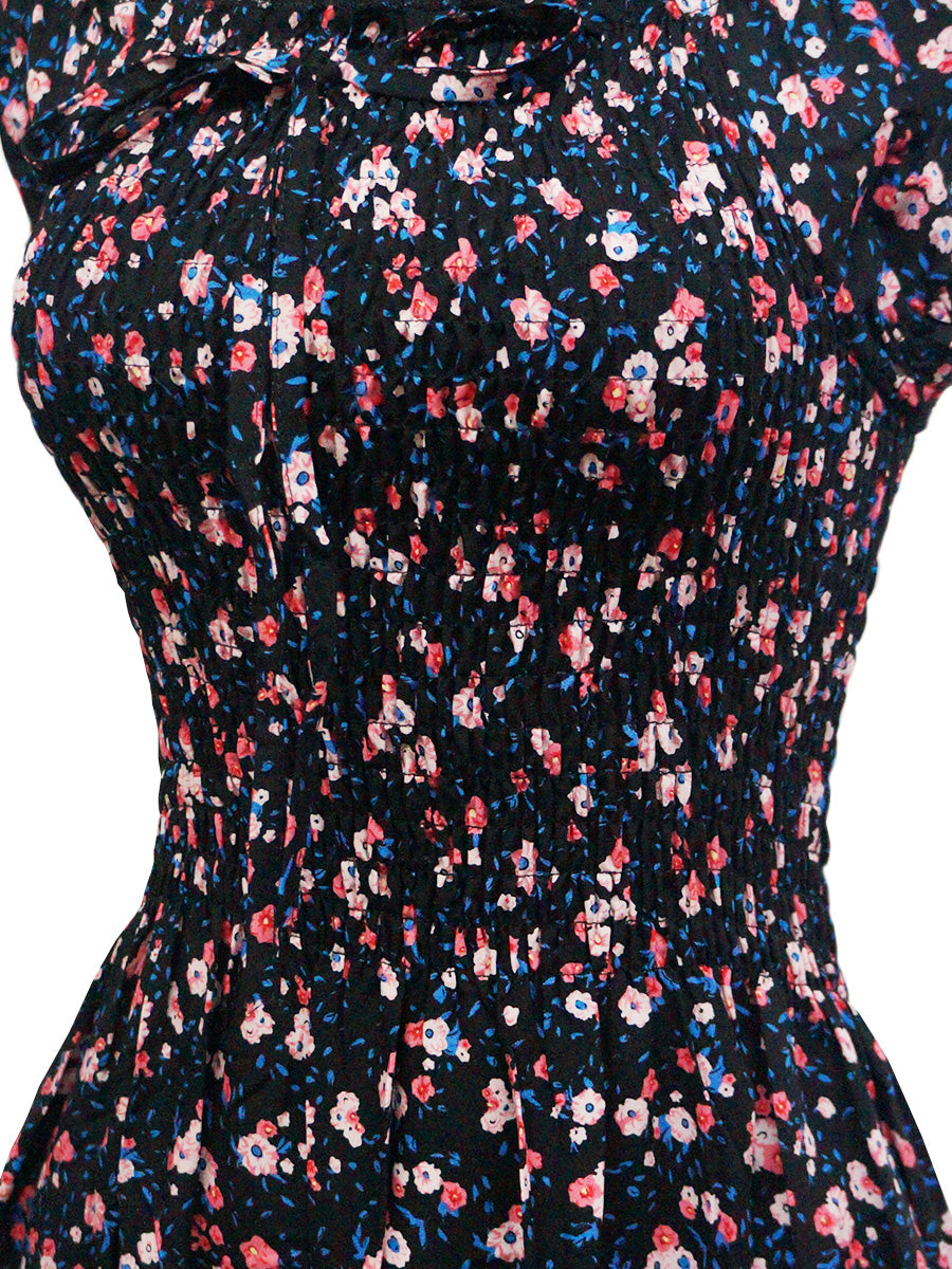 Vestido corto estampado. MOD. BVW-069
