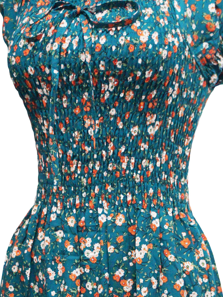 Vestido corto estampado. MOD. BVW-069