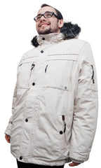 Chamarra térmica, con forro de borrego. MOD. CC-004.