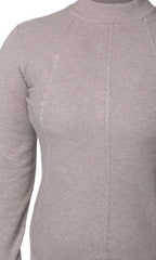 Suéter cerrado con cuello mock. MOD. CC40-016.
