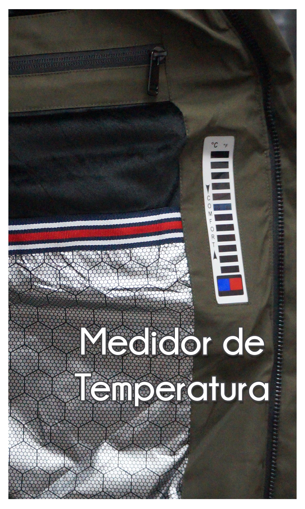 Chamarra térmica con forro afelpado. MOD. CCP-004