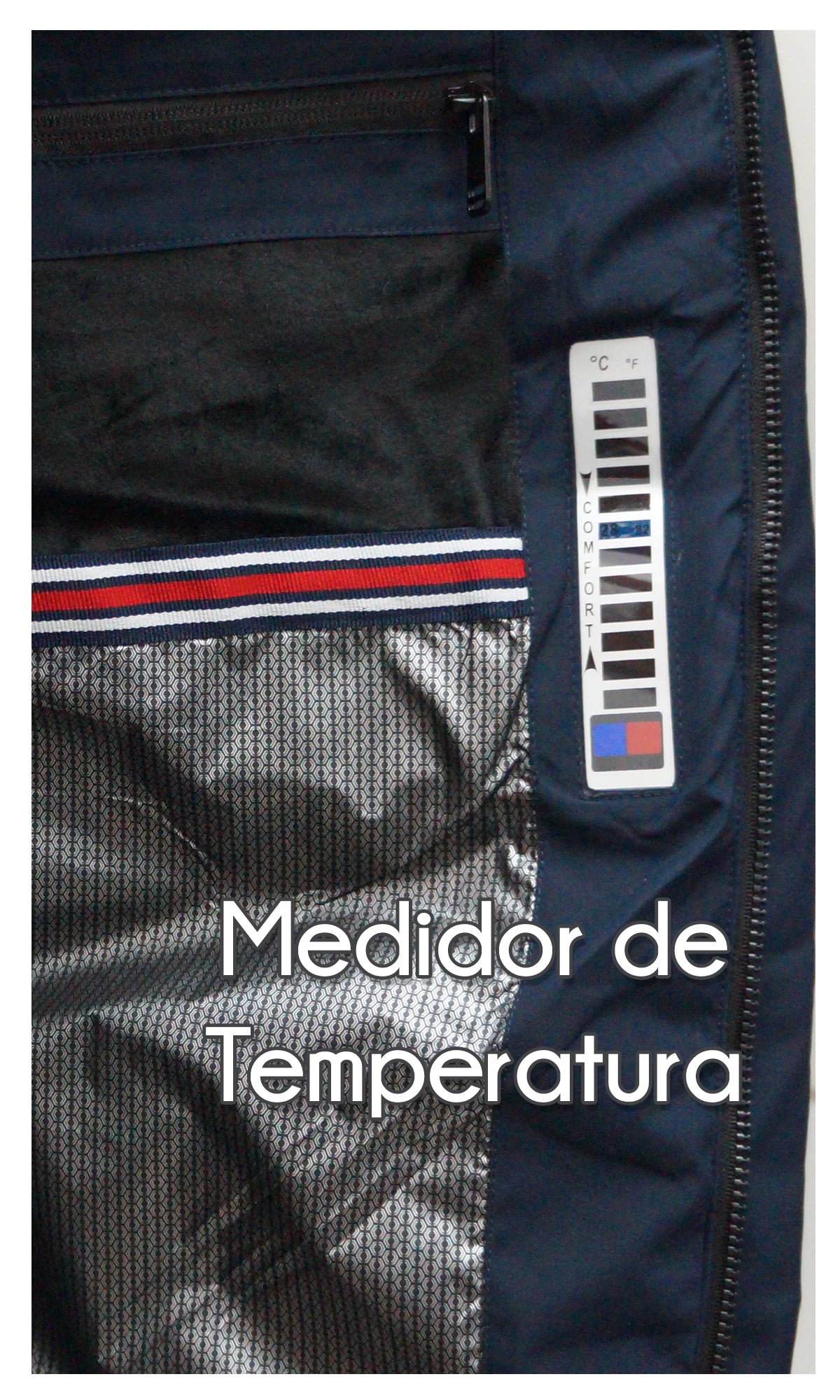 Chamarra térmica con forro afelpado. MOD. CCP-006