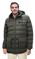 Chamarra térmica con doble bolsa. MOD. CCP-007.