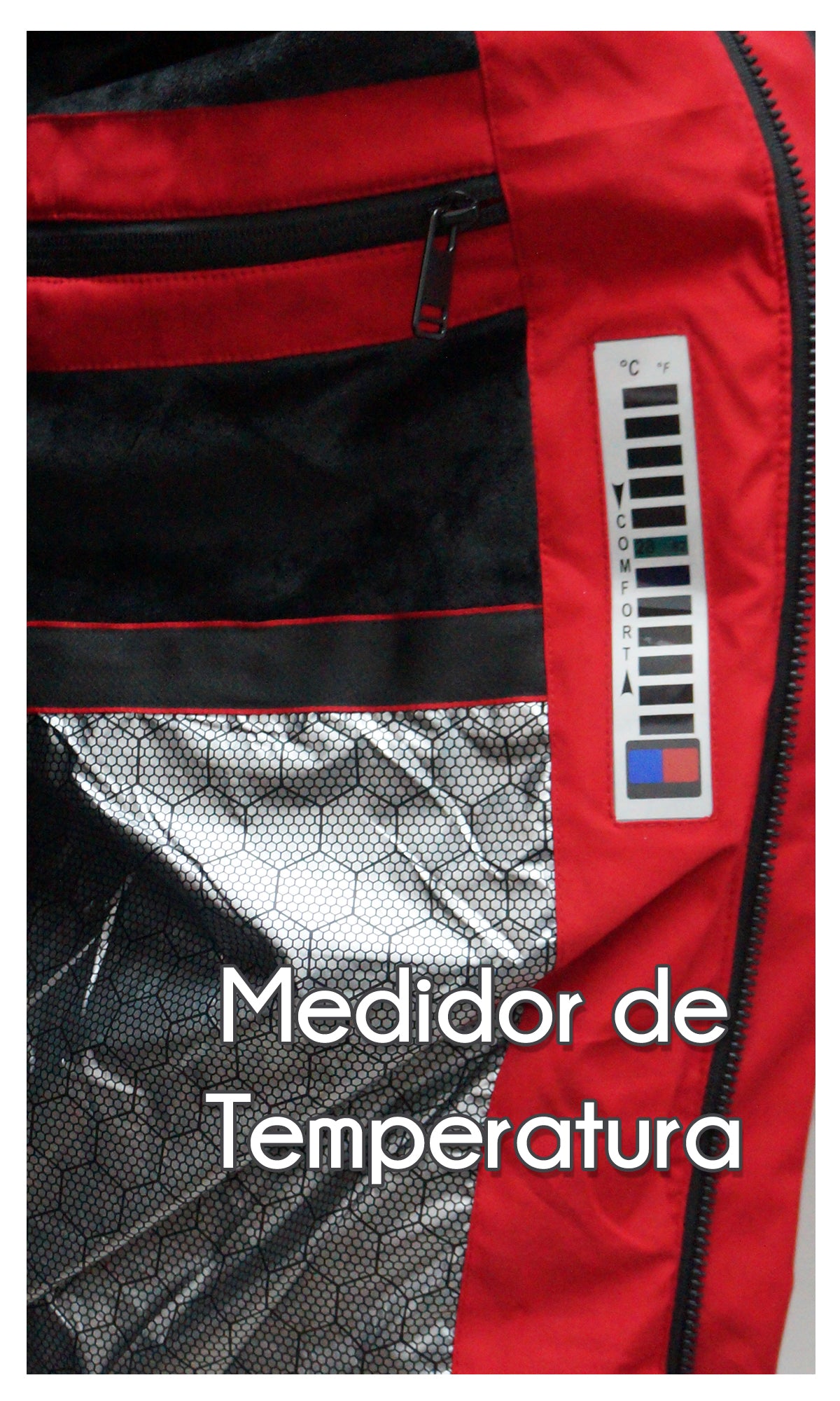 Chamarra térmica con forro afelpado. MOD. CCP-009