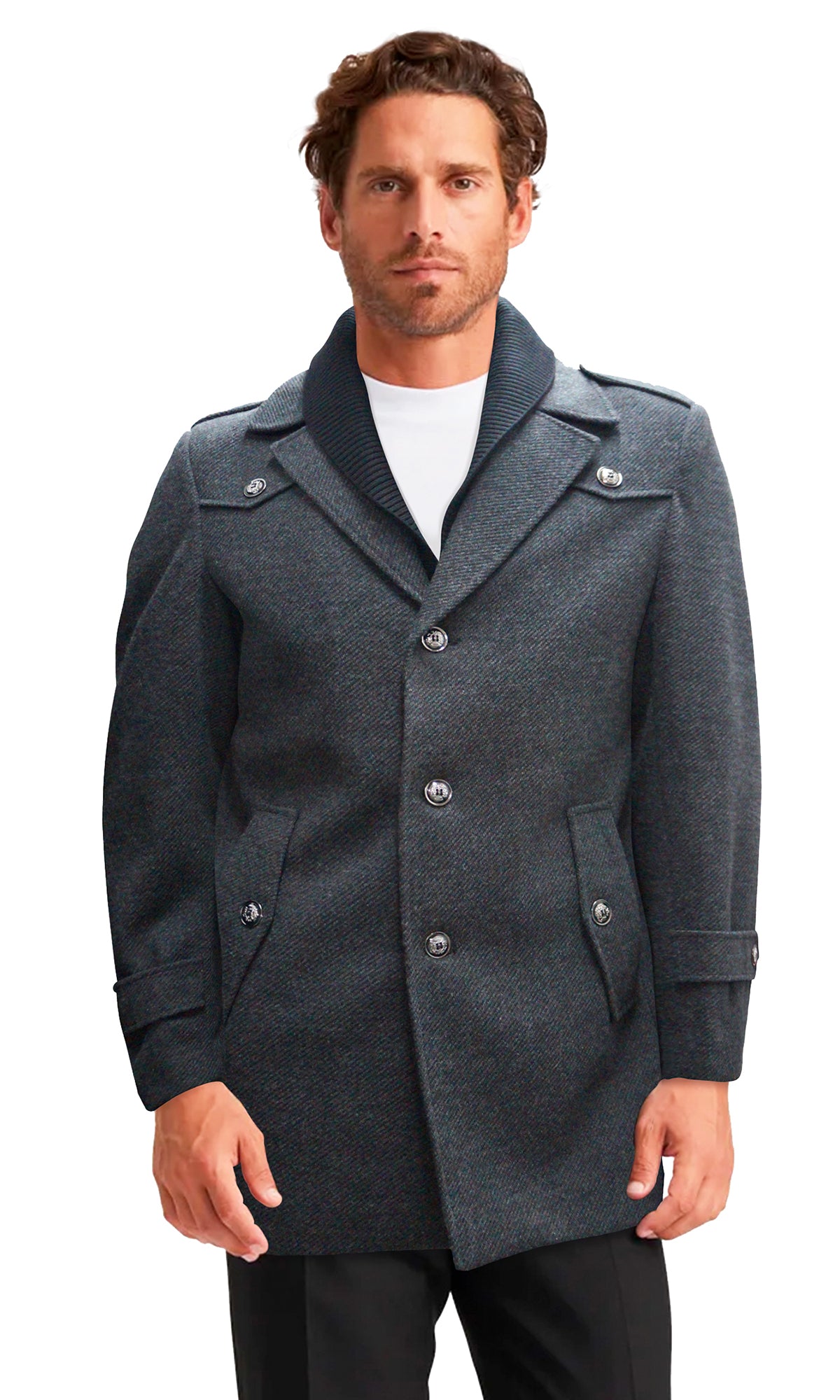 Abrigo con rip desmontable. MOD. CNA-096.