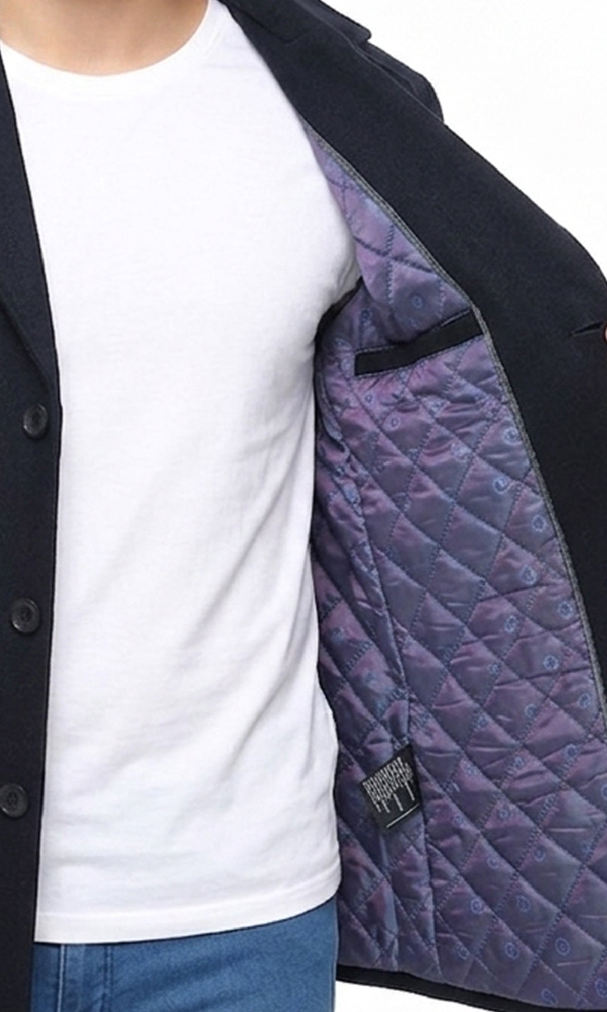 Abrigo con cuello de solapa. MOD. CNA-102