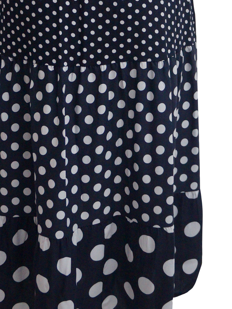Vestido largo estampado. MOD. CVS-001