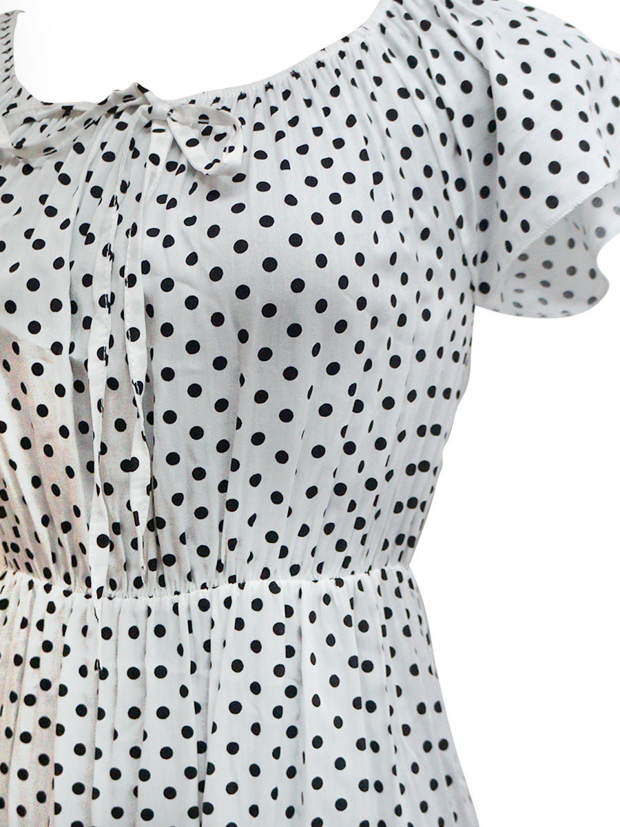 Vestido largo estampado. MOD. CVS-001