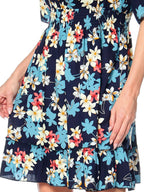 Vestido corto estampado. MOD. CVW-027