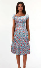 Vestido estampado. MOD. CVW-067