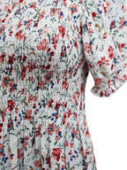 Vestido corto estampado. MOD. CVW-046