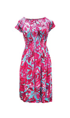 Vestido corto estampado. MOD. CVW-069
