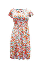 Vestido corto estampado. MOD. CVW-076