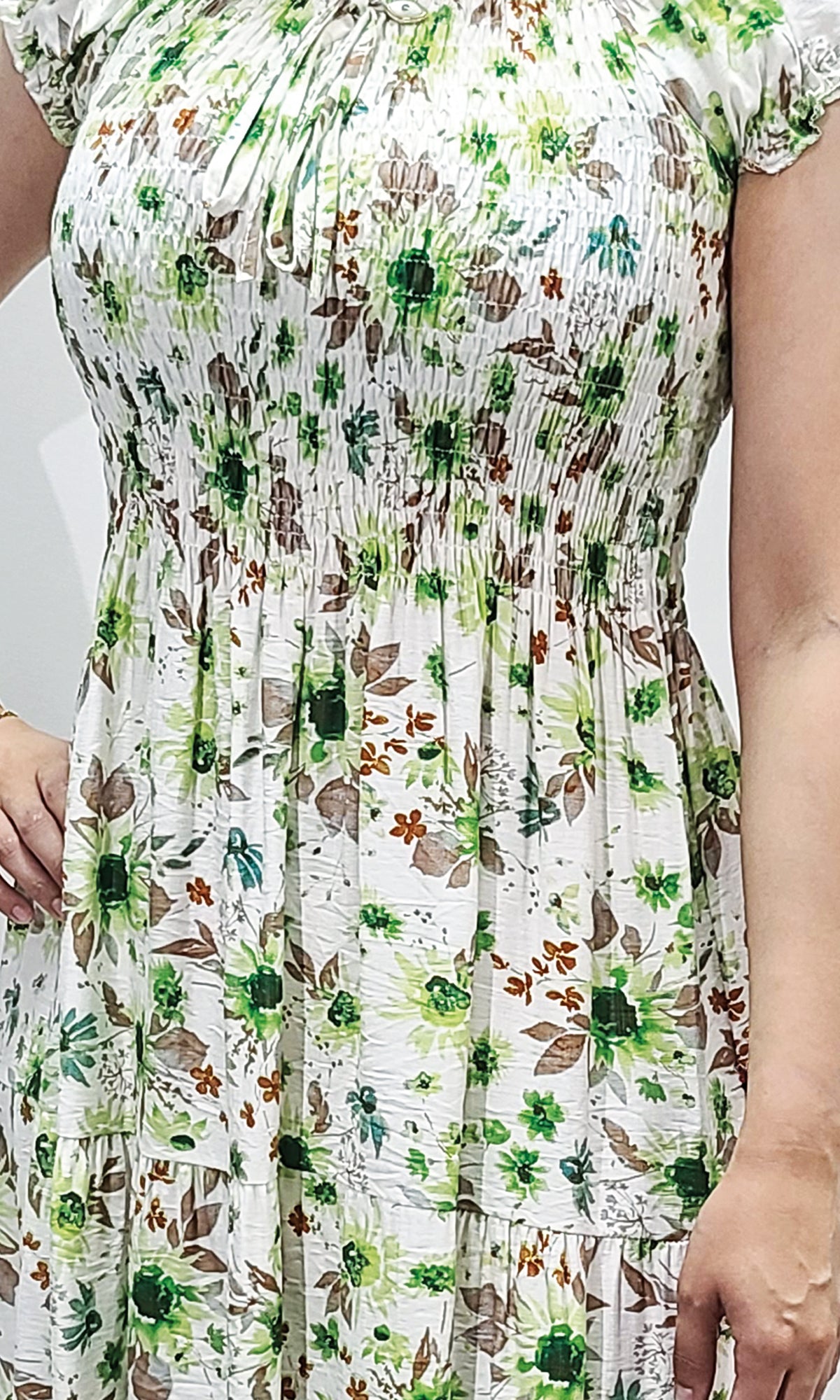 Vestido estampado. MOD. CVW-077