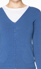 Suéter abierto con bolsas. MOD. DG-050.