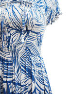 Vestido corto estampado. MOD. DGVW-034