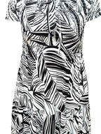 Vestido corto estampado. MOD. DGVW-034