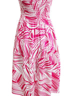 Vestido corto estampado. MOD. DGVW-034