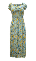 Vestido largo estampado. MOD. DGVW-047