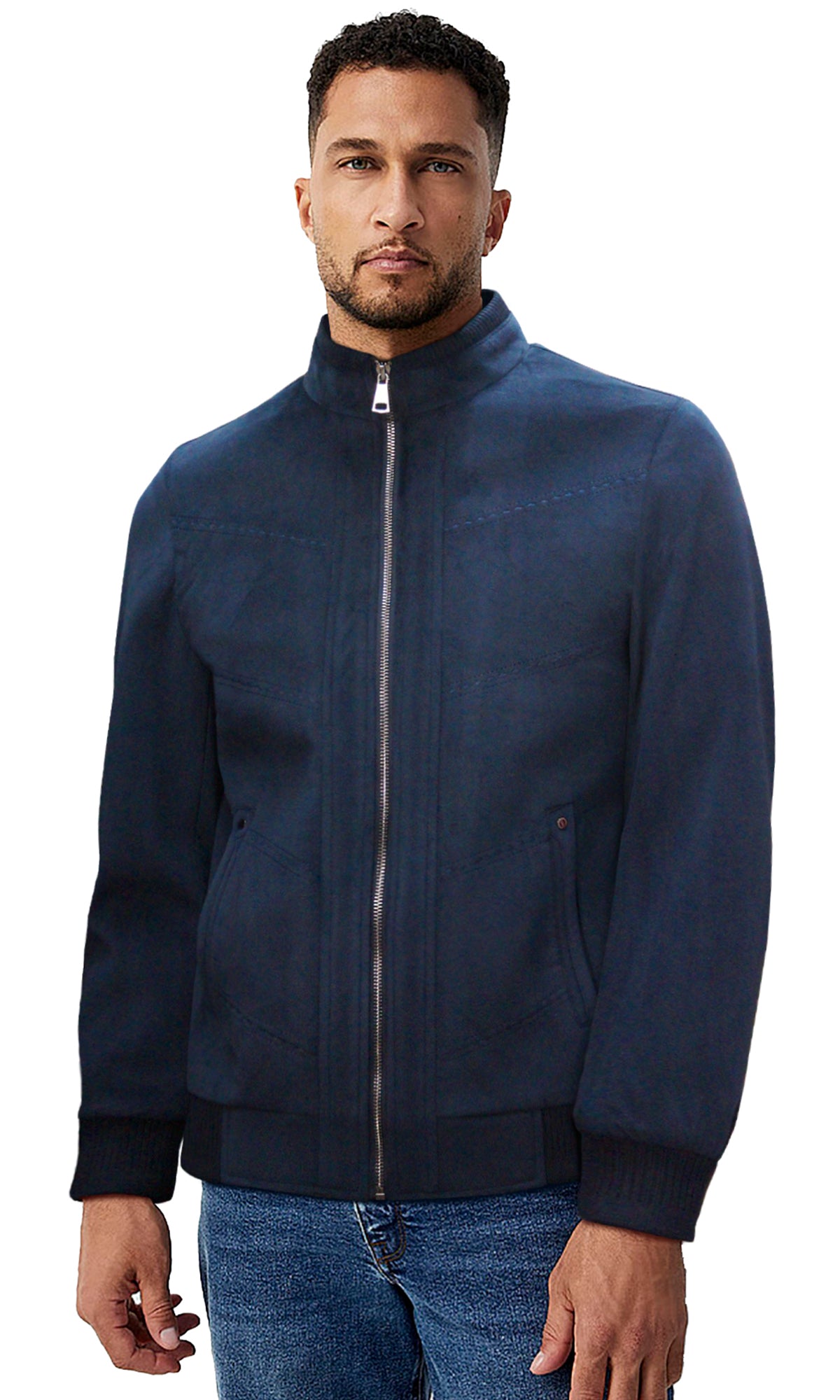 Chamarra de gamuza. MOD. GM-091