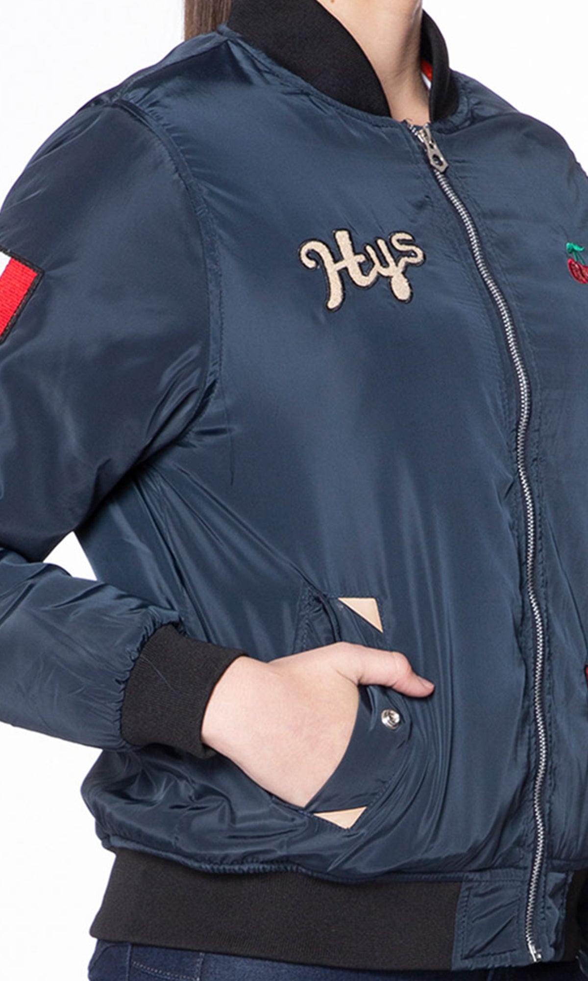 Chamarra bomber. MOD. LBJ-001