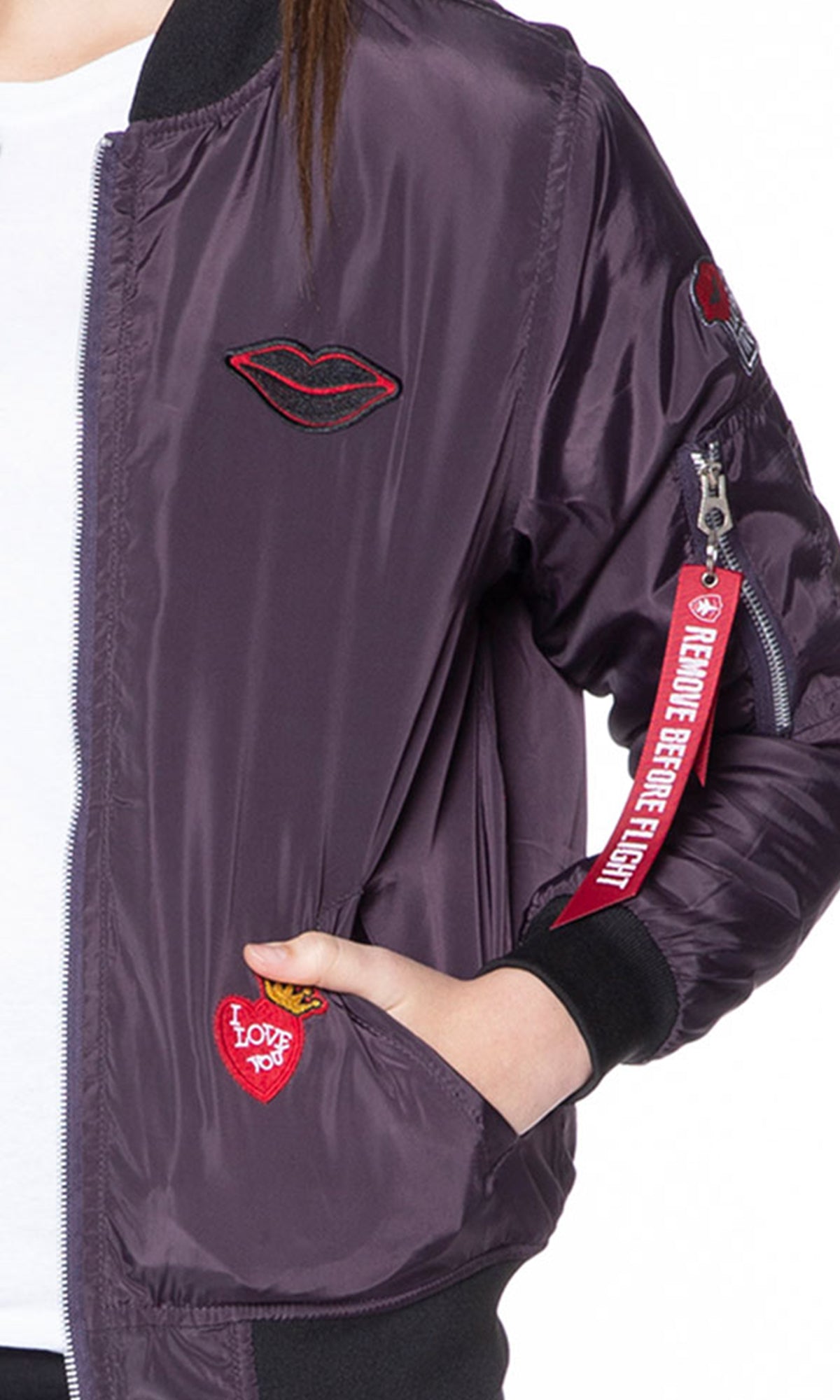 Chamarra bomber. MOD. LBJ-003
