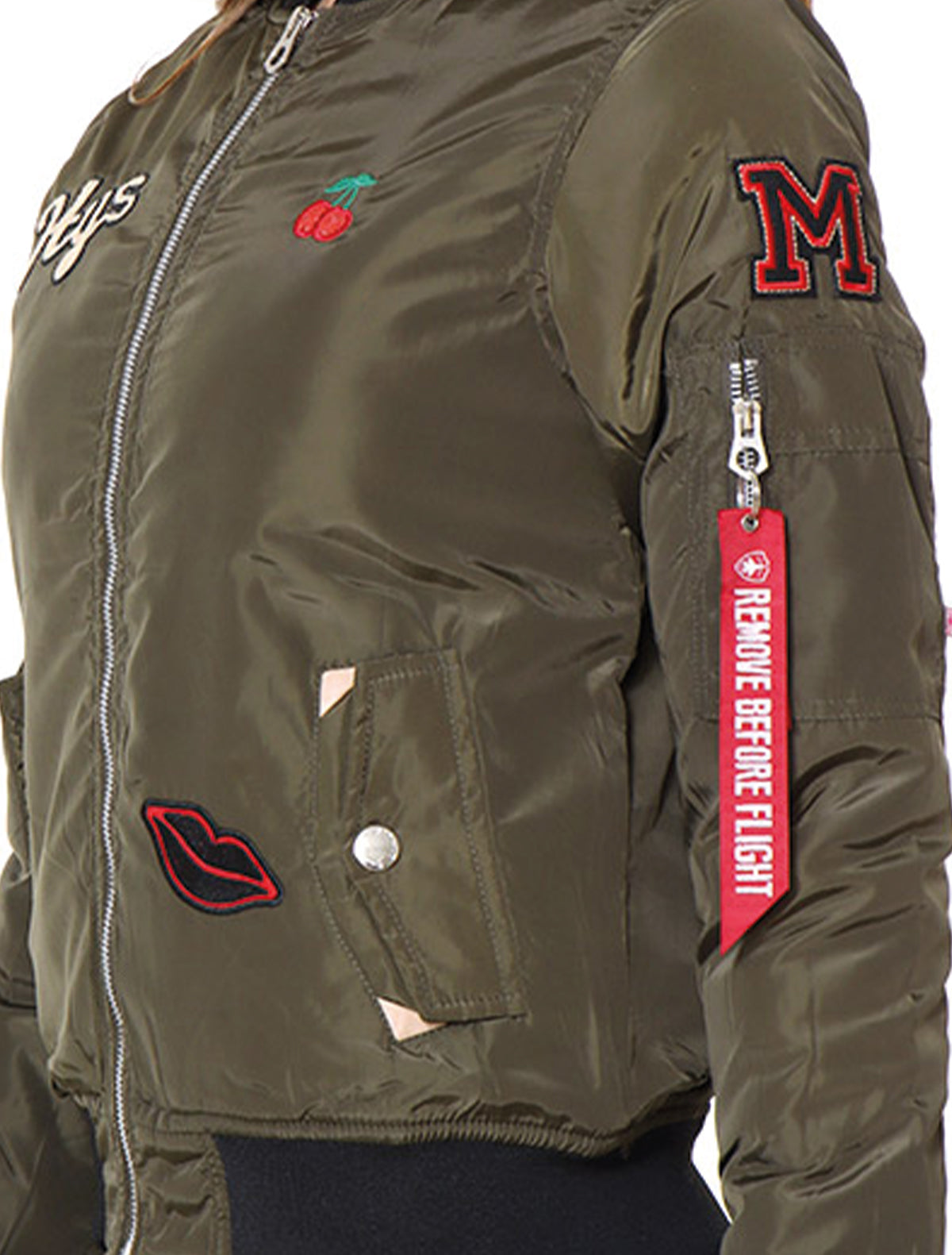 Chamarra bomber. MOD. LBJ-001