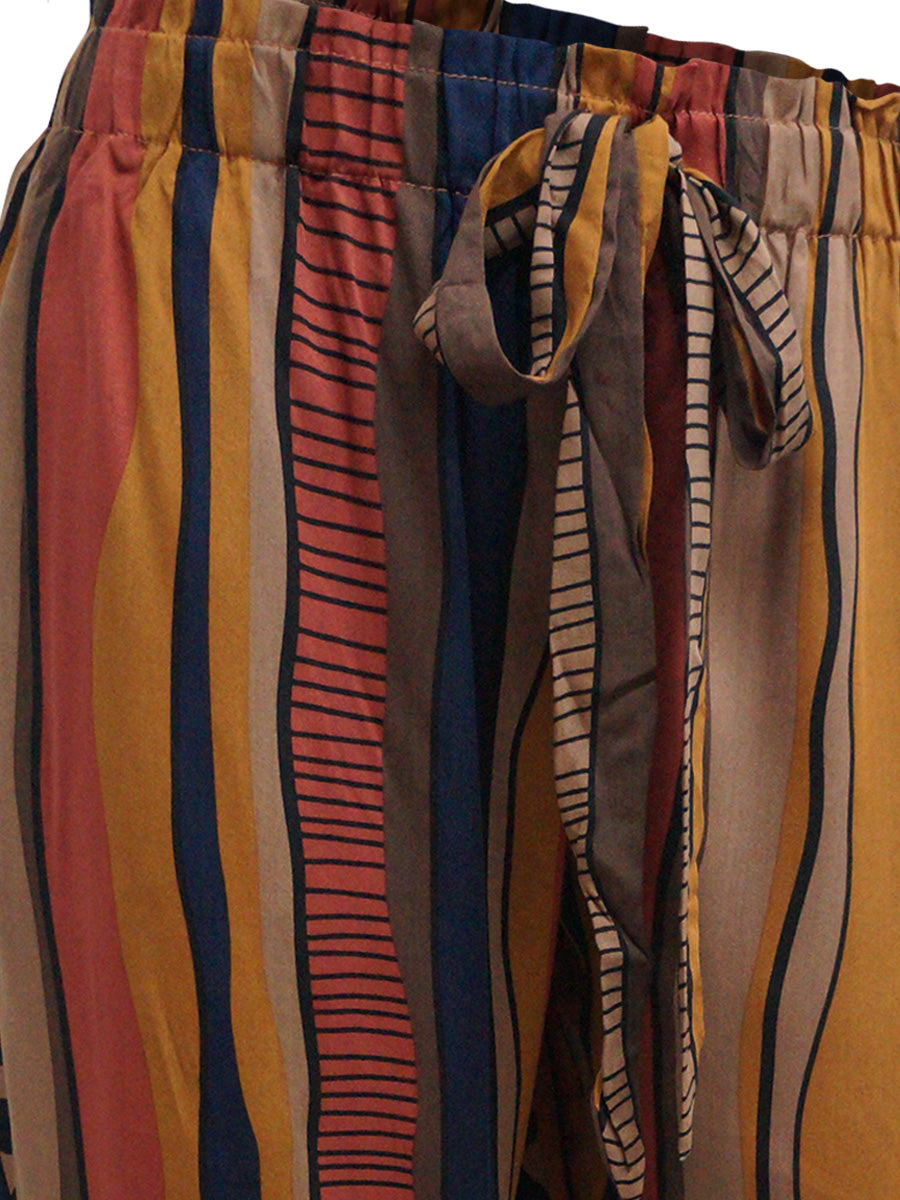 Pantalón con elástico y bolsas. MOD. PCR-035