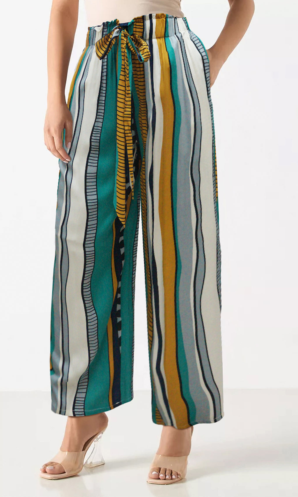 Pantalón con elástico y bolsas. MOD. PCR-035