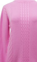 Suéter cerrado con cuello mock. MOD. Q40X-008
