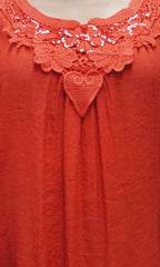 Blusa con aplicación. MOD. RT-175